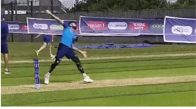 Virat Kohli: Watch Indian captain bowling off-spin during practice session ahead of opening match in Southampton