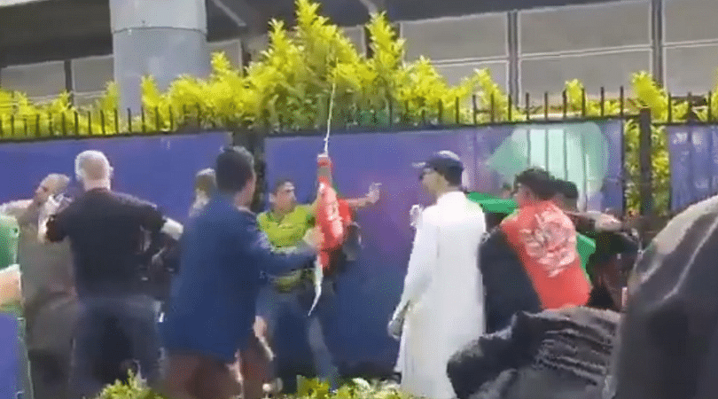 WATCH: Pakistan and Afghanistan fans clash outside Headingley stadium | 2019 Cricket World Cup