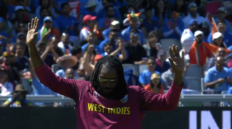 WATCH: Chris Gayle celebrates jubilantly after brilliant fielding effort vs India in 2019 Cricket World Cup