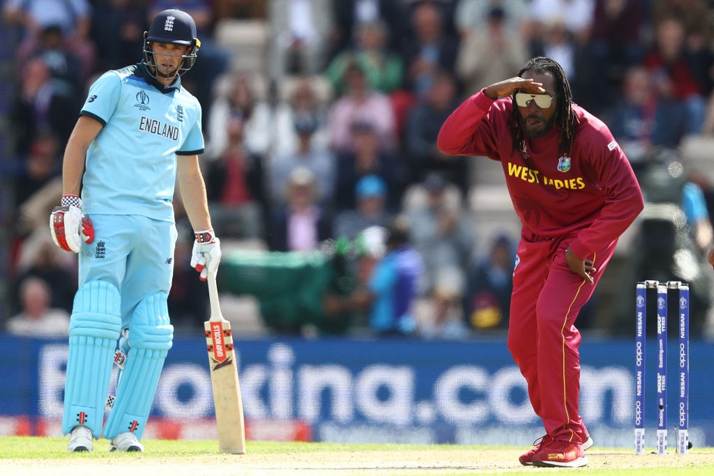 Chris Gayle dance moves vs England: Watch Gayle's hilarious dancing steps entertain the crowd at Southampton | England vs West Indies - The SportsRush Chris Gayle dance moves vs England: Watch Gayle's hilarious dancing steps entertain the crowd at Southampton | England vs West Indies - The SportsRush