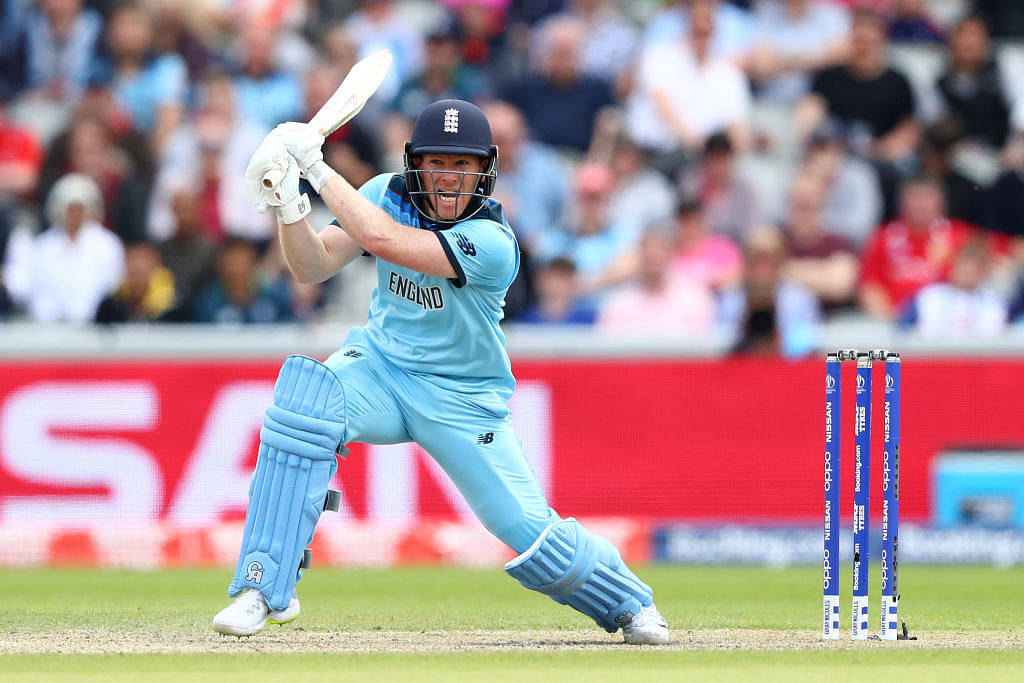 WATCH: Eoin Morgan smashes Rashid Khan for 7 sixes during his record-breaking century versus Afghanistan | Cricket World Cup 2019