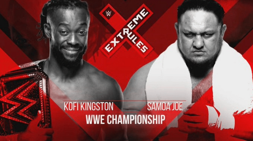 WWE Championship Match: Kofi Kingston to face Samoa Joe at WWE Extreme Rules