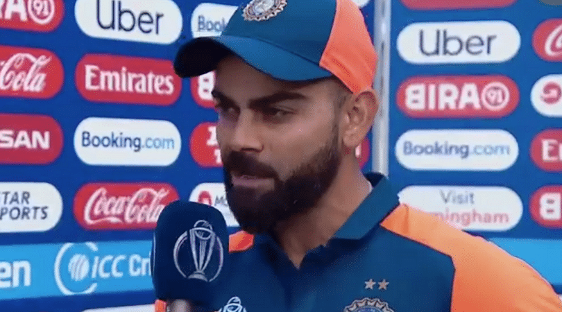 Virat Kohli explains why MS Dhoni batted slow in the slog overs vs England in 2019 Cricket World Cup