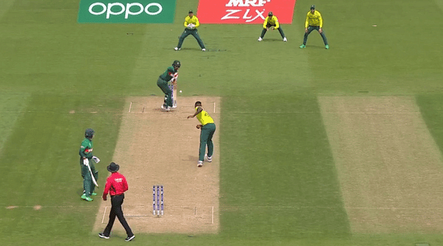 Tamim Iqbal: Watch Bangladesh batsman defends wild throw from Lungi Ngidi in South Africa vs Bangladesh 2019 World Cup match