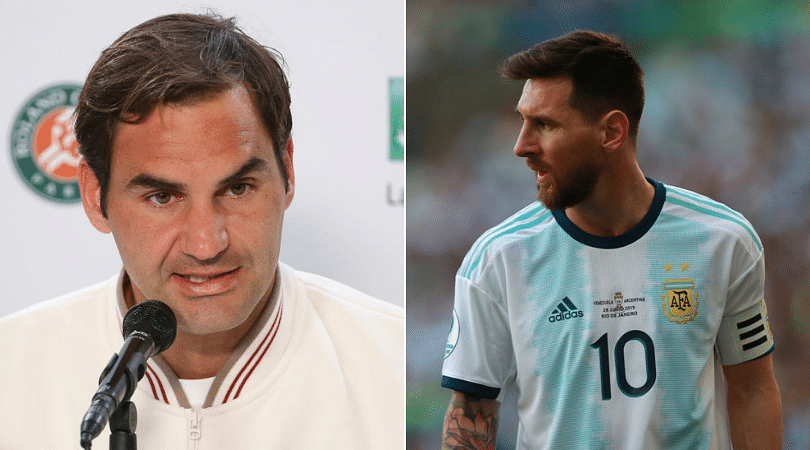 Roger Federer compliments Lionel Messi by labelling him 'Greatest of All Time'