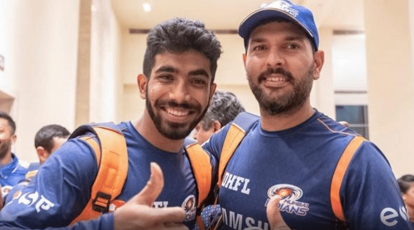 Jasprit Bumrah takes hilarious dig at Yuvraj Singh over his comments on former's endorsement of a face wash