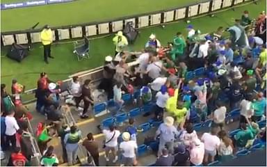 Pakistan and Afghanistan fans engage in ugly fight post former's 3-wicket victory at Headingley | Cricket World Cup 2019