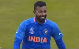 Hardik Pandya laughs at Sarfaraz Ahmed after he outfoxes him with a surprise bouncer | India vs Pakistan