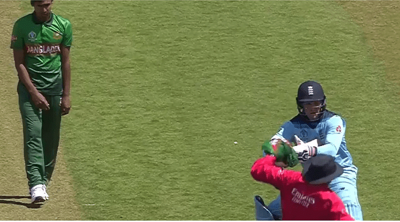 Jason Roy hits umpire: WATCH England batsman's clash against umpire upon reaching his Century against Bangladesh.