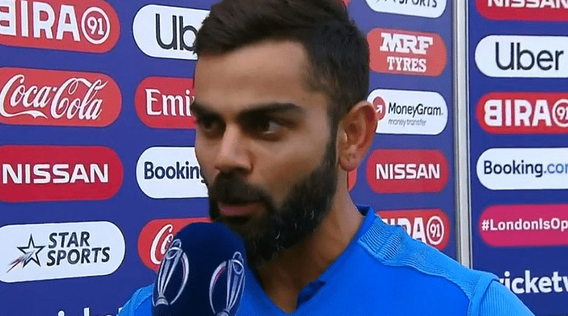 Virat Kohli passes massive statement on MS Dhoni's slow batting approach in 2019 Cricket World Cup