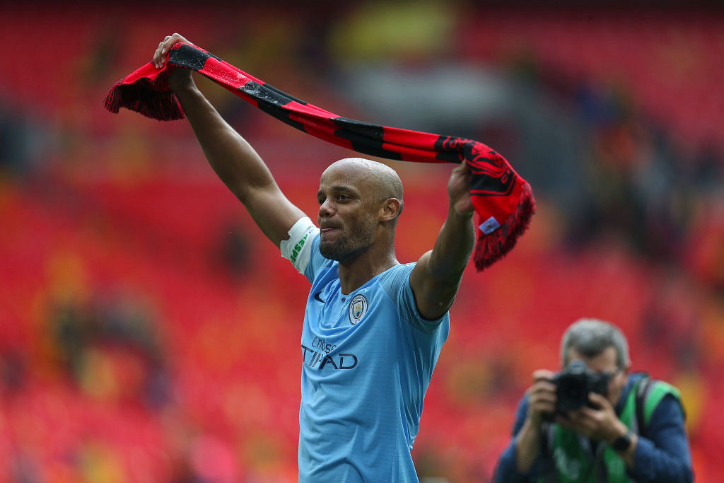 Watch Vincent Kompany S Emotional Farewell Speech To Teammates After His Last Game With