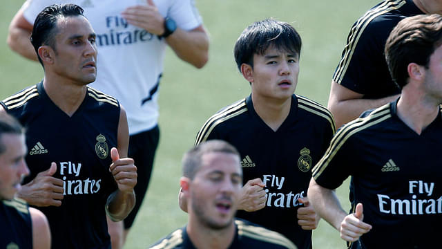 Watch: Takefusa Kubo destroys Real Madrid defense in the pre-season training