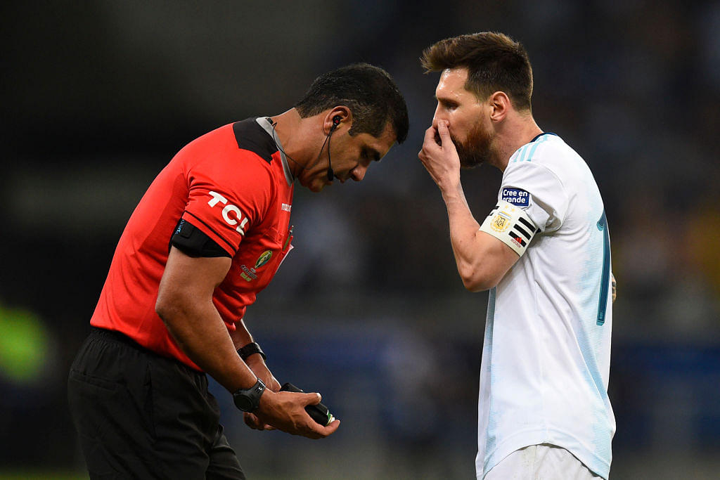 Lionel Messi accuses referee of bias for Brazil after a 2-0 defeat in Copa America semi-final