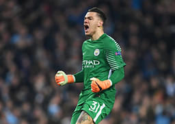 Watch: Man City Goalkeeper Ederson plays in Midfield and scores 2 goals