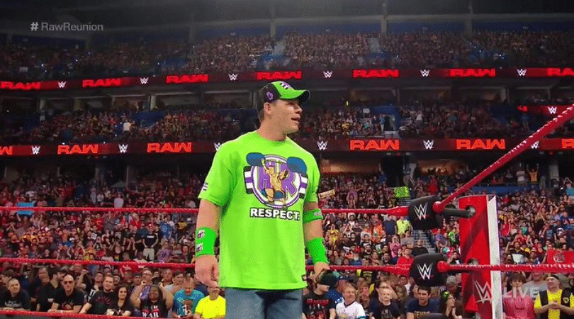 John Cena makes first WWE appearance since Wrestlemania!