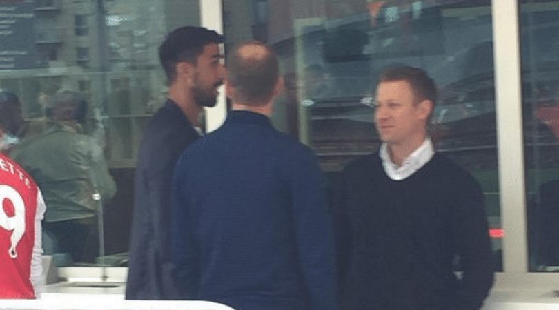 Arsenal Transfer News: Sami Khedira spotted at the Emirates stadium amidst transfer speculations