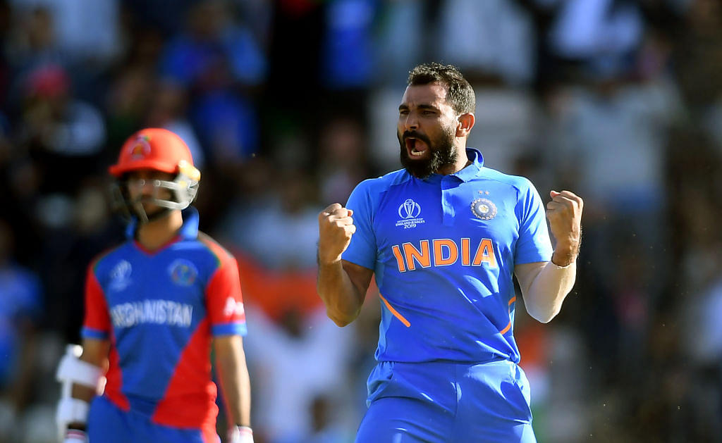 Is Mohammed Shami playing in today's semi-final match vs New Zealand?
