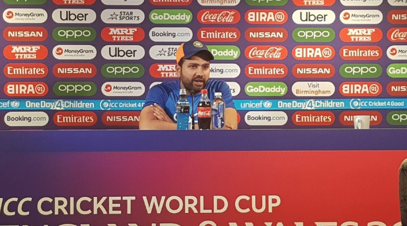 Rohit Sharma passes huge statement on MS Dhoni's approach in slog overs vs England in 2019 Cricket World Cup