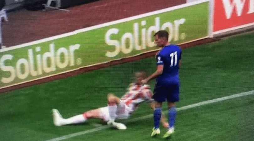 Watch: Ryan Shawcross suffers freakish ankle injury in a pre-season friendly