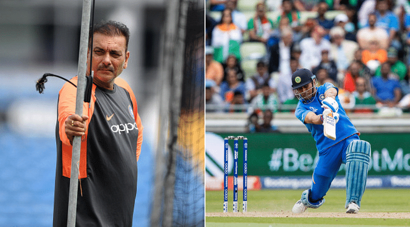 Ravi Shastri discloses why MS Dhoni batted at Number 7 in India vs New Zealand 2019 World Cup semi-final
