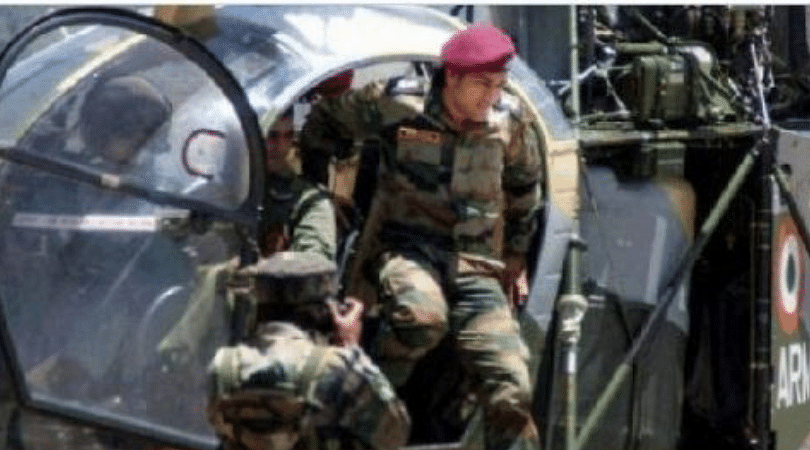 MS Dhoni begins his training for Indian Army's parachute regiment