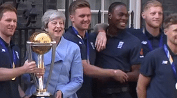 WATCH: Jofra Archer pokes fun at Jason Roy during photo shoot with England's Prime Minister