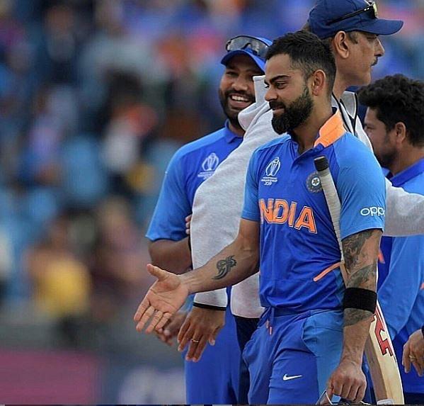 John Cena posts Virat Kohli's hilarious picture of him shaking hands with an invisible person post India vs Sri Lanka 2019 World Cup match