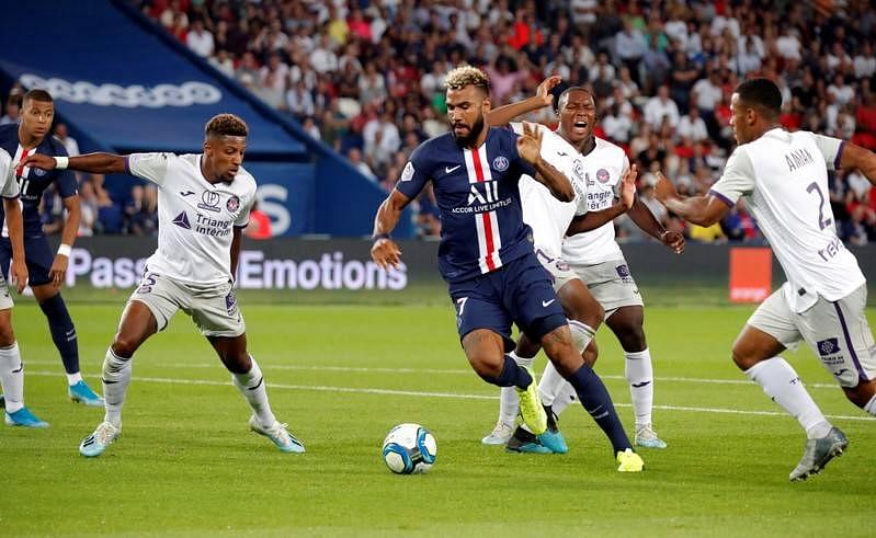 Choupo-Moting remarkable goal for Paris Saint Germain was out of this world