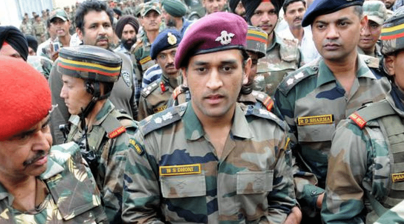 MS Dhoni is Brand Ambassador of Indian Army, say reports