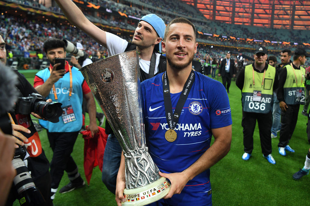 Eden Hazard crowned Europa Player of the season