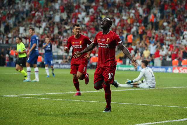Sadio Mane goal vs Chelsea: Liverpool Star scores an important equaliser in the UEFA Super Cup minutes after half-time