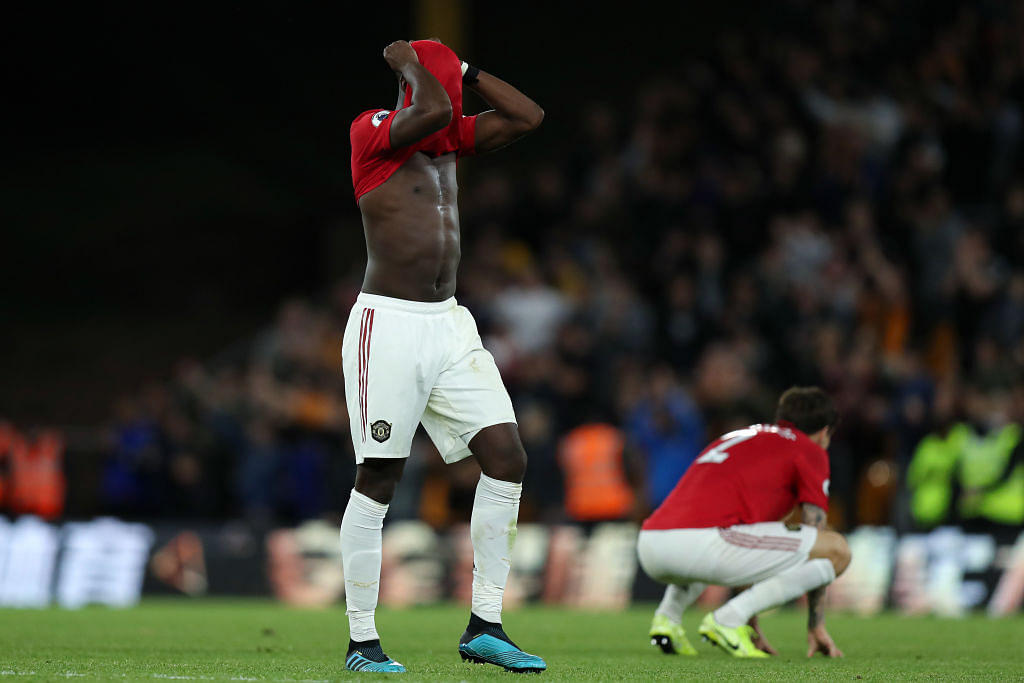 Paul Pogba misses crucial penalty against Wolverhampton