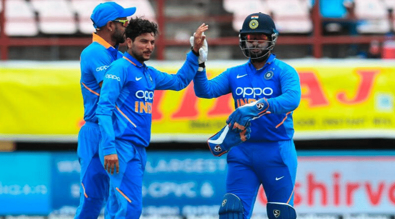 Why is Kuldeep Yadav not playing in today's 3rd ODI vs West Indies?
