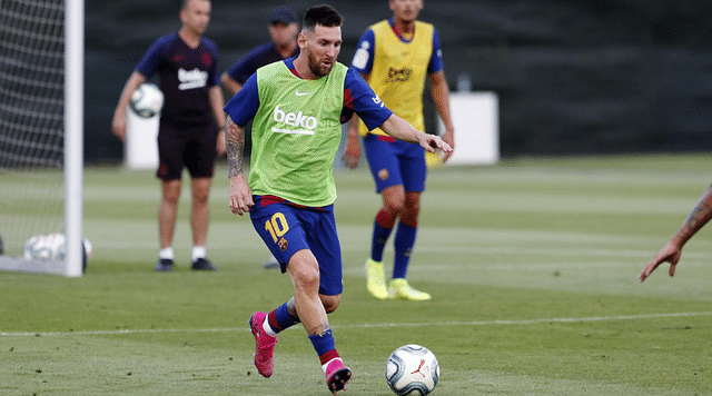 Watch: Lionel Messi tears it up in Barcelona’s practice session on his return from injury