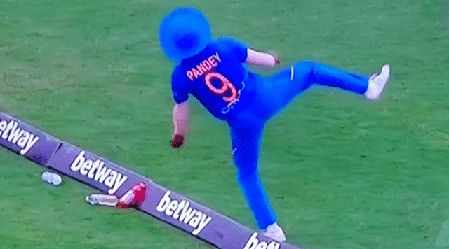 Manish Pandey catch vs West Indies: Watch Pandey grabs outstanding boundary catch to dismiss Nicholas Pooran