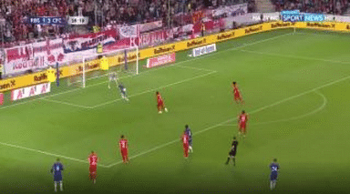 Watch Pedro score an outrageous backheel goal against Red Bull Salzburg