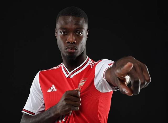 Nicolas Pepe: Arsenal confirm capture of £72 million forward from Lille