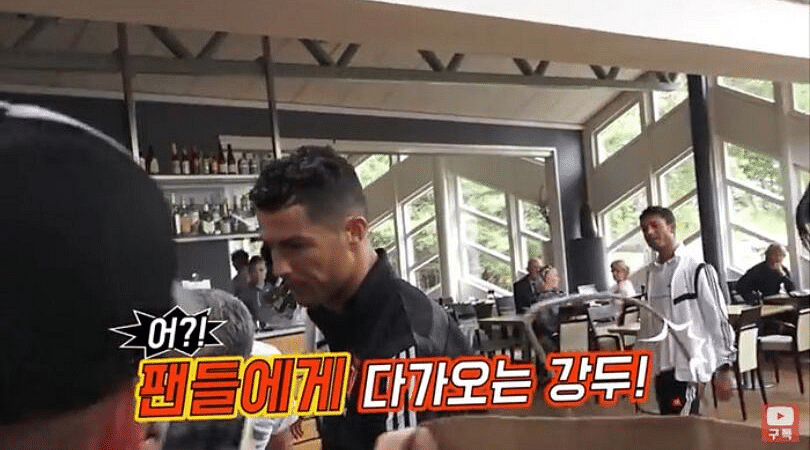 South Korean Fan goes all the way to Sweden to question Cristiano Ronaldo about his Juventus no-show