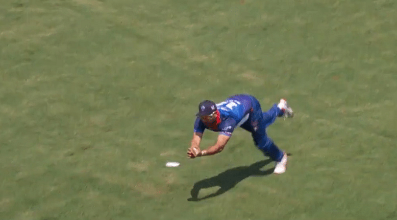 WATCH: Yuvraj Singh winds back the clock as he grabs phenomenon catch to dismiss Lendl Simmons in GLT20 2019