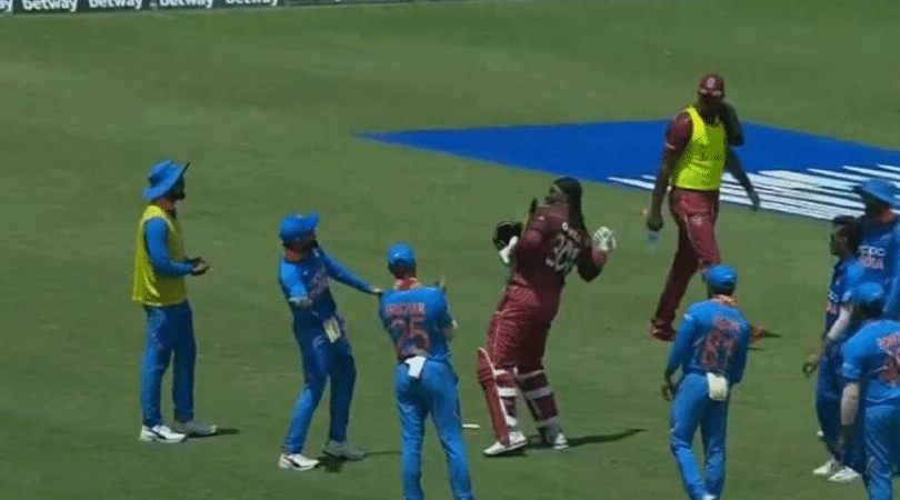 Chris Gayle retirement: Watch Virat Kohli hugs Chris Gayle after Universe Boss' last ODI innings