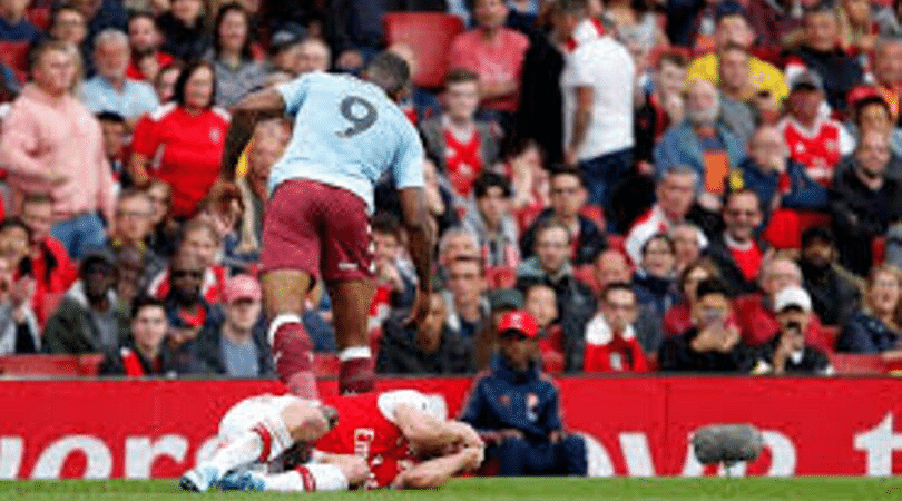 Arsenal News: Gunners defender Sokratis hits new low with shameful action vs Aston Villa
