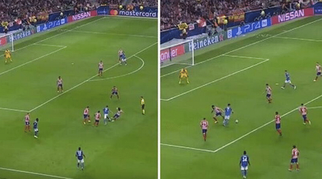 Cristiano Ronaldo destroyed 5 Atletico Madrid players to almost win it for Juventus