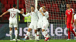 Cristiano Ronaldo spurred by Messi chants leads Portugal to victory vs Serbia