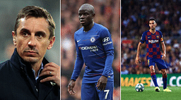 Liverpool news: Gary Neville names world's best defensive midfielder, ignores N'Golo Kante and Sergio Busquets