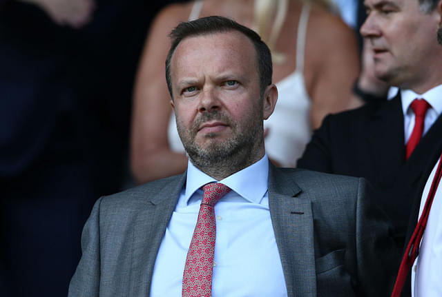 Ed Woodward appears to ask Phil Jones to shut up during West Ham’s 2-0 drubbing of Manchester United