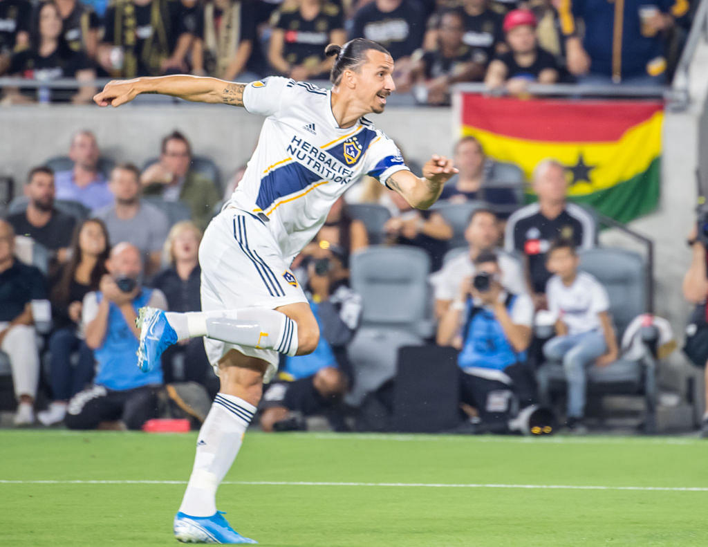 Zlatan Ibrahimovic is the only player from a non-European club to feature in the top 100 FIFA 20 ratings