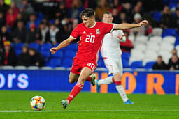 Daniel James scores a sensational goal for Wales vs Belarus