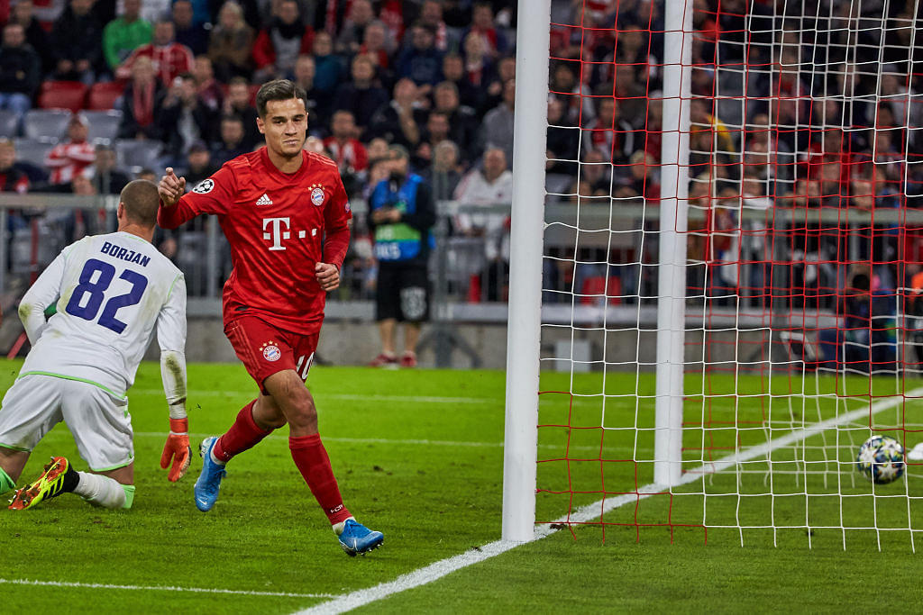 Philippe Coutinho stars for Bayern Munich with an assist and his first goal in the Bundesliga