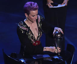 Megan Rapinoe delivers powerful speech after winning the Best FIFA Women's player of the year award