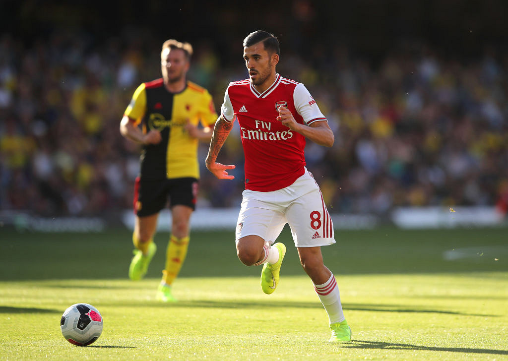 Dani Ceballos’ celebration of Aubameyang’s goal against Watford proves how much he loves Arsenal